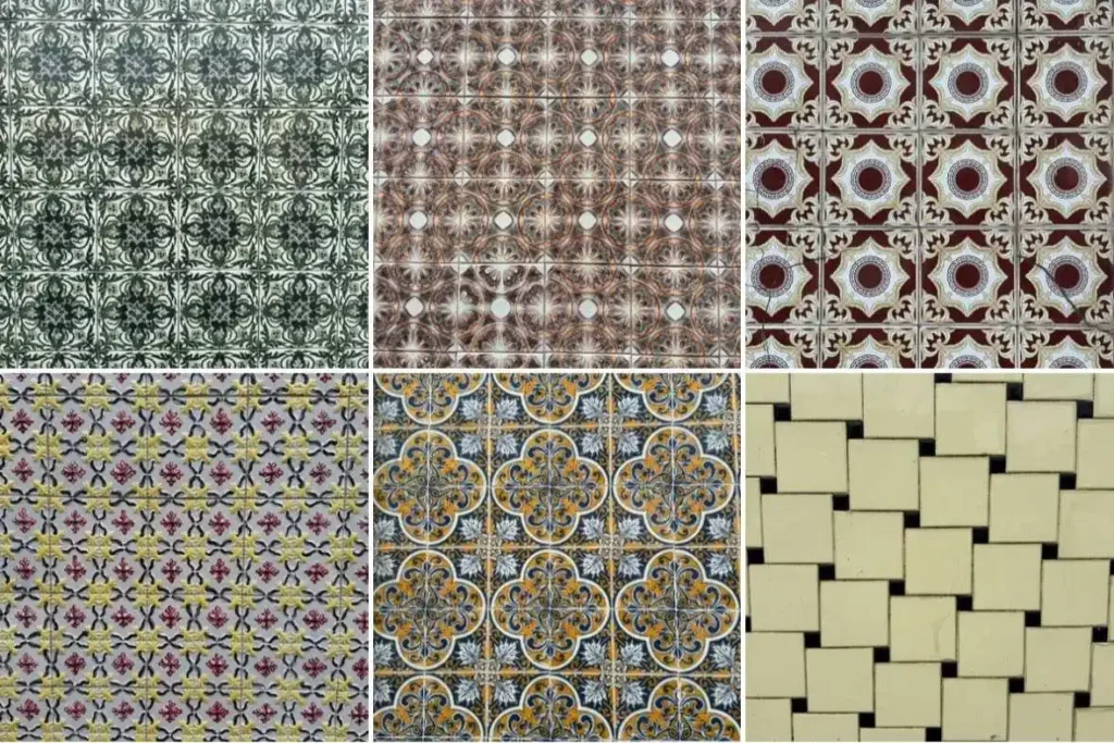 Portugese tegeltjes en patronen