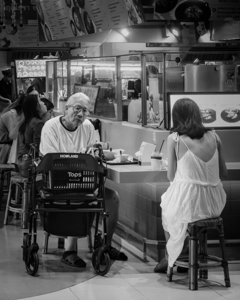 Getekend gezicht - De stille kracht van zwart-wit fotografie