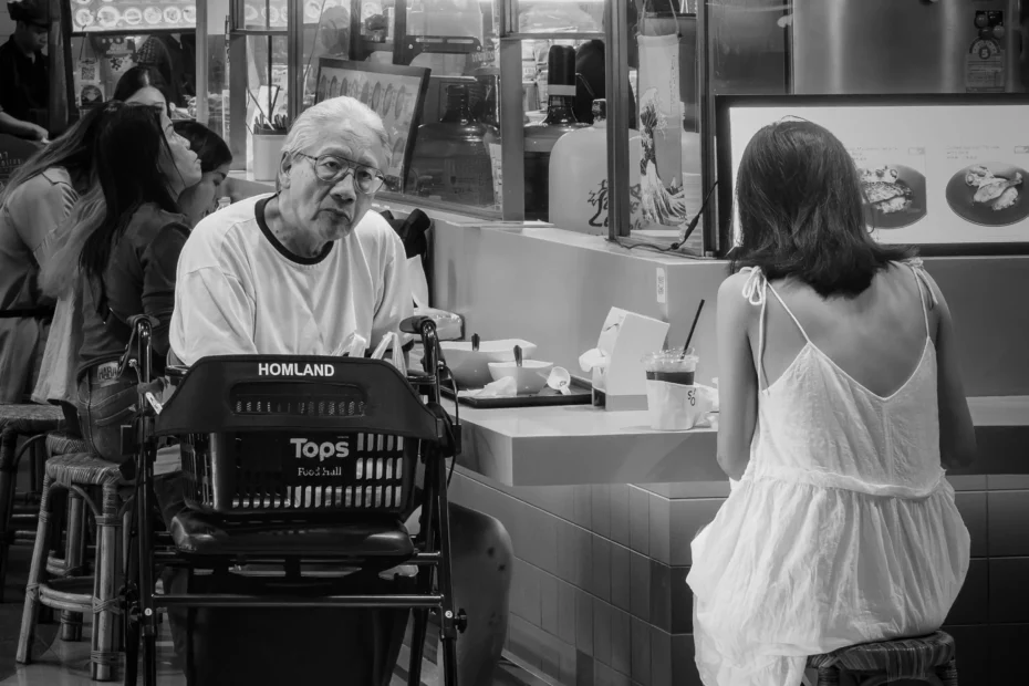 Getekend gezicht - De stille kracht van zwart-wit fotografie