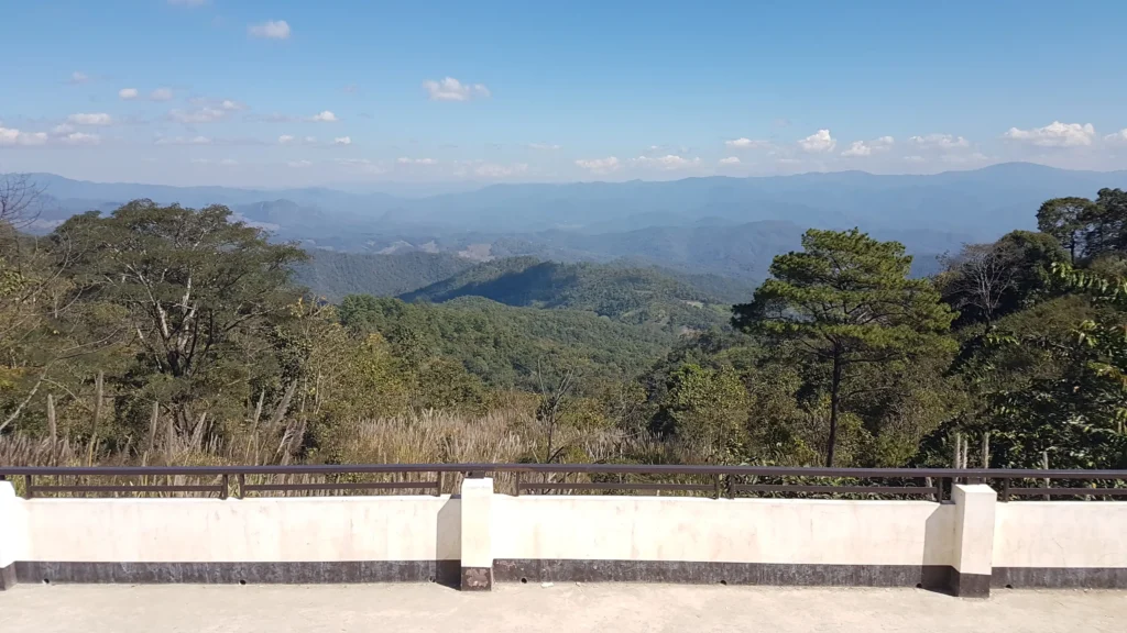 Mae Hong Son Loop uitzicht onderweg